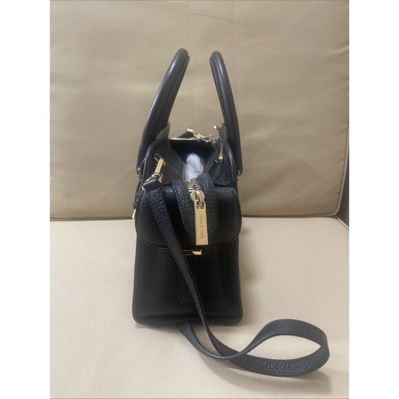 NWT Michael Kors Fulton Small Crossbody Leather Bag – Black - Picture 3 of 8